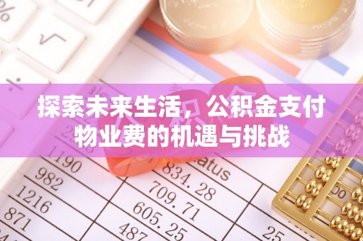 隆子探索未来生活，公积金支付物业费的机遇与挑战