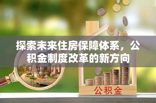 隆子探索未来住房保障体系，公积金制度改革的新方向