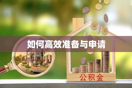 隆子如何高效准备与申请