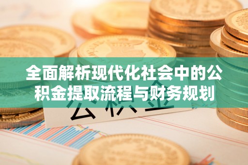 隆子全面解析现代化社会中的公积金提取流程与财务规划