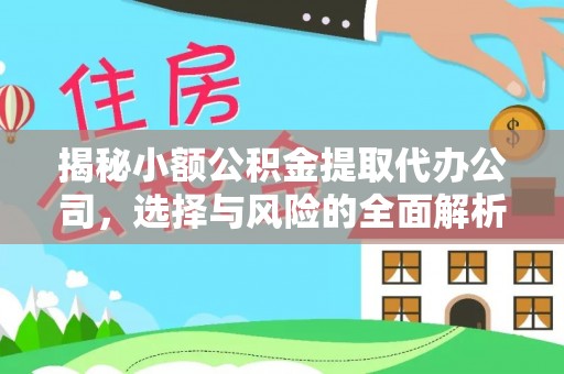 隆子揭秘小额公积金提取代办公司，选择与风险的全面解析