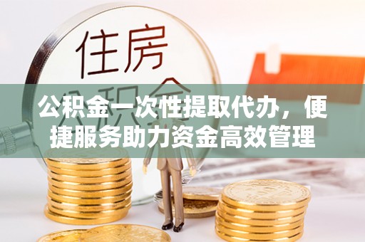 隆子公积金一次性提取代办，便捷服务助力资金高效管理