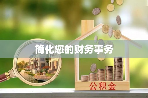 隆子简化您的财务事务